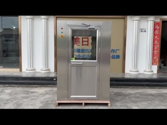 Aço inoxidável 201 Sala de chuveiro de ar Sopradores unilaterais com porta giratória