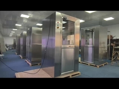 Sala de chuveiro de ar inteligente 1500W Sala limpa Chuveiro de ar personalizado para laboratório