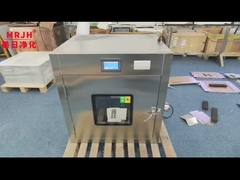 Caixa de passagem de sala limpa de aço inoxidável com bloqueio eletrônico