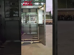 Chuveiro de ar de carga certificado GMP para paletes.