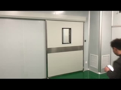 Sala Limpa Portas Automáticas Deslizantes de Aço