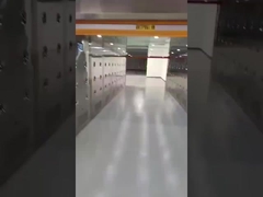 Grandes sistemas de duche de ar de carga.