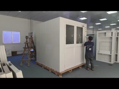 Passagem de Carga com Portas Duplas e Revestimento em Pó Anticorrosão / Air Shower