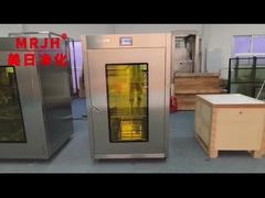 Esterilizador Avançado de Passagem | Câmara Xenon UV para Transferência Segura de Materiais em Sala Limpa