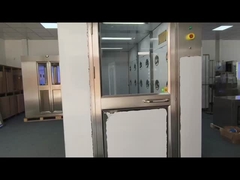 Chuveiro de Ar de Canto com Sistema Integrado de Limpeza de Solas: Solução Abrangente para Descontaminação de Pessoal