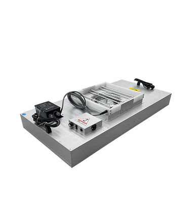 Ventilador FFU HEPA de aço inoxidável com velocidade de ar de 0,45-0,75 m/s e garantia de motor de 5 anos para salas limpas
