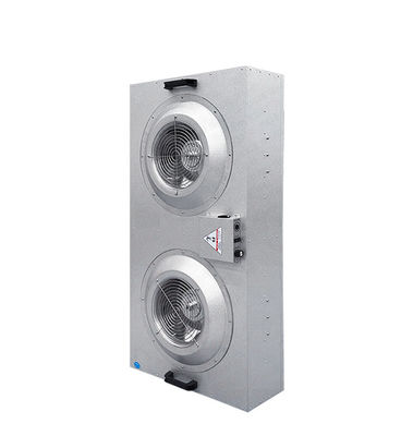 Unidade de filtro de ventilador de aço inoxidável com velocidade de ar HEPA de 0,45-0,75 m/s e dimensões personalizáveis para salas limpas