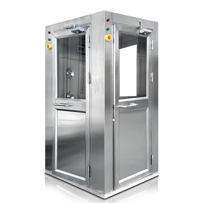 Aço inoxidável 304 de três portas, com fluxo vertical de ar, sala limpa, chuveiro com ar.