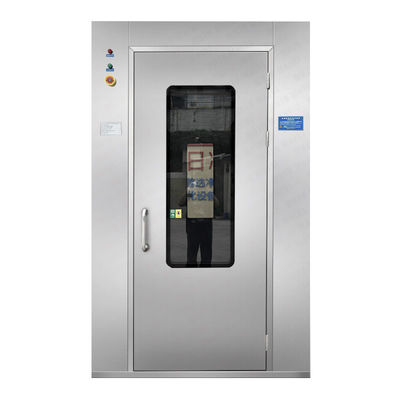 Sala de chuveiro de ar de aço inoxidável com potência de 1800W e tempo de chuveiro de ar ajustável
