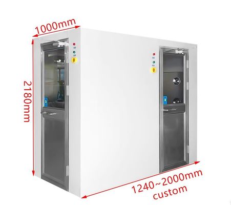 Duche de ar personalizado Ángulo direito Duche de ar inteligente aceitável OEM / ODM