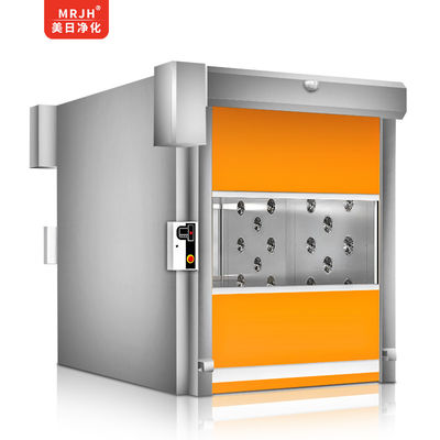 Sala de chuveiro de ar de carga inteligente de 3000W com placa de aço revestida com pó SUS304 e 0-99s Tempo de chuveiro de ar ajustável