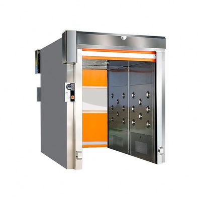 Sala de chuveiro de ar de carga inteligente de 3000W com placa de aço revestida com pó SUS304 e 0-99s Tempo de chuveiro de ar ajustável