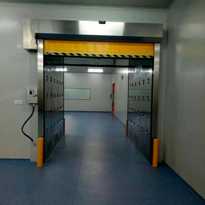 Sala de chuveiro de ar de carga inteligente de 3000W com placa de aço revestida com pó SUS304 e 0-99s Tempo de chuveiro de ar ajustável