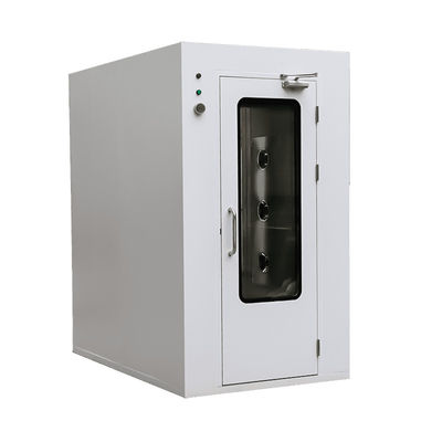 Sala de chuveiro de ar de aço inoxidável 304 - Equipamento de sala limpa personalizado com velocidade do vento de 13-25m/s