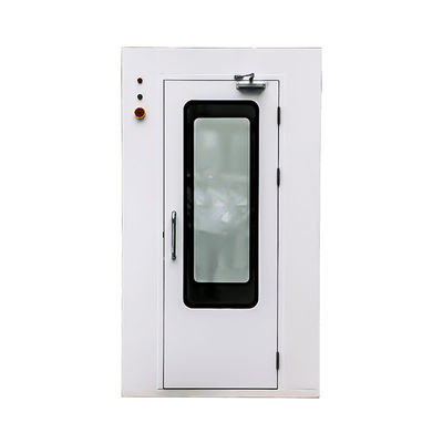 Sala de chuveiro de ar de aço inoxidável 304 - Equipamento de sala limpa personalizado com velocidade do vento de 13-25m/s