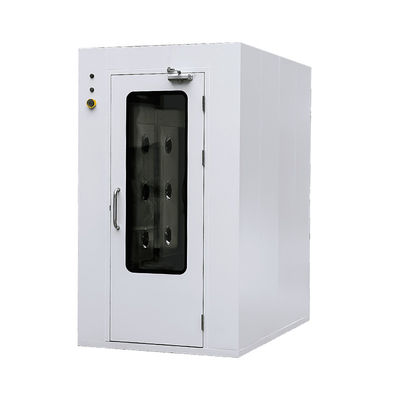 Sala de chuveiro de ar de aço inoxidável 304 - Equipamento de sala limpa personalizado com velocidade do vento de 13-25m/s