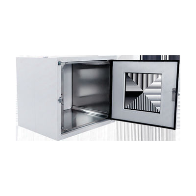 GMP-compliant 304 SS Pass Box. 960x860x890mm. Porta Convexa e Anticorrosivo. Equipamento de Sala Limpa Farmacêutica.