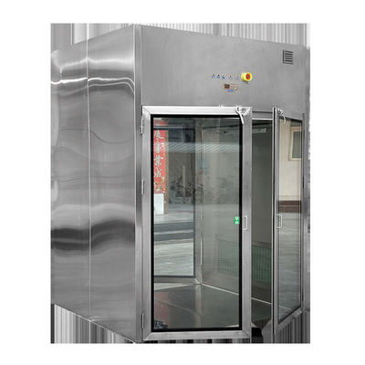 caixa de passagem de porta dupla de carga de acesso de chuveiro de ar caixa de passagem para indústria de processamento de alimentos led fábricas de eletrônicos