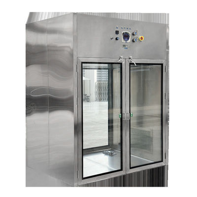 caixa de passagem de porta dupla de carga de acesso de chuveiro de ar caixa de passagem para indústria de processamento de alimentos led fábricas de eletrônicos