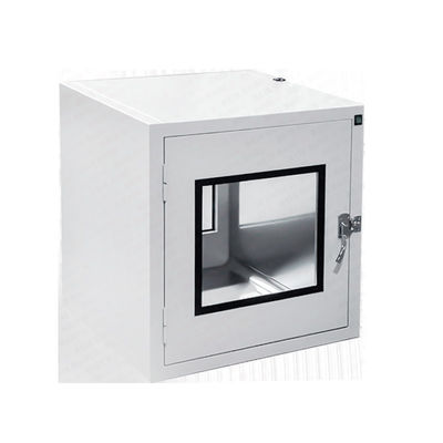 Single Gmp Embedded Static Pass Box Window Mechanical Interlock para indústria alimentar / hospital