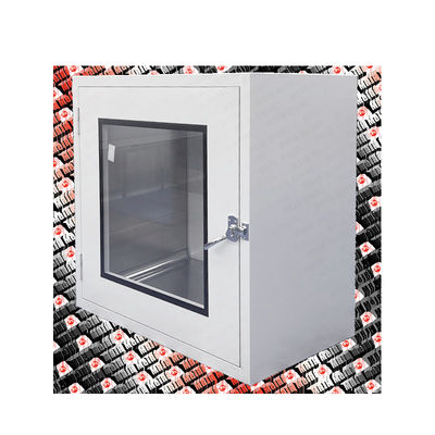 Single Gmp Embedded Static Pass Box Window Mechanical Interlock para indústria alimentar / hospital