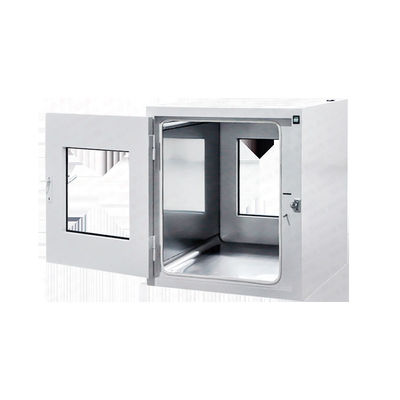 Caixa de passagem de sala limpa extra-grande 1160mm. Porta convexa. Construção de aço/201 SS.
