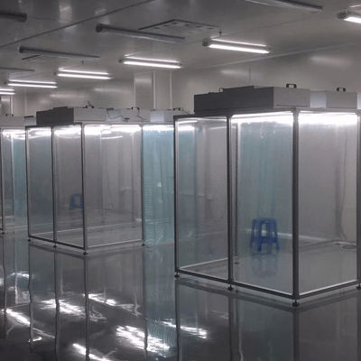 Sistema de Sala Limpa Médica Modular Portátil Com Porta de Vidro