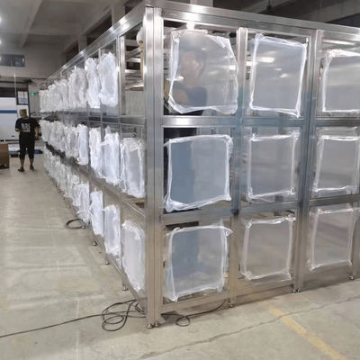 Classe 100-10000 Gmp Sala limpa modular Industrial Portavel Sala livre de poeira personalizada