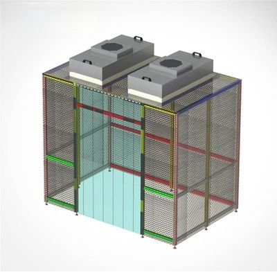 Solução de sala limpa de cabine de sala limpa ISO classe 8