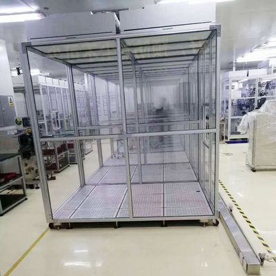 Solução de sala limpa de cabine de sala limpa ISO classe 8