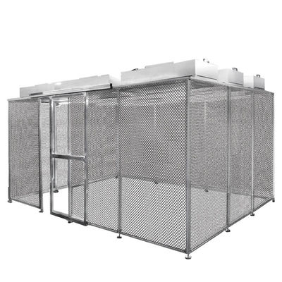 Cabine modular personalizada para sala limpa com filtragem HEPA e conformidade com ISO 14644 para controle de contaminação