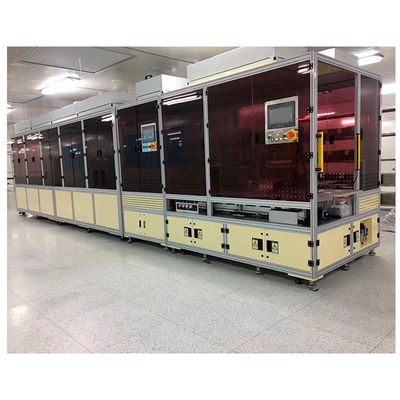 Sala limpa modular ISO 8 com unidades de filtro de ventilador HEPA e tamanhos personalizáveis para diversas aplicações