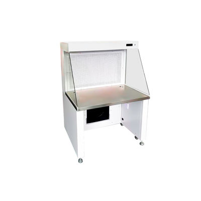 Capuz laminar de fluxo de aço inoxidável Capuz horizontal de fluxo de ar com filtro Hepa
