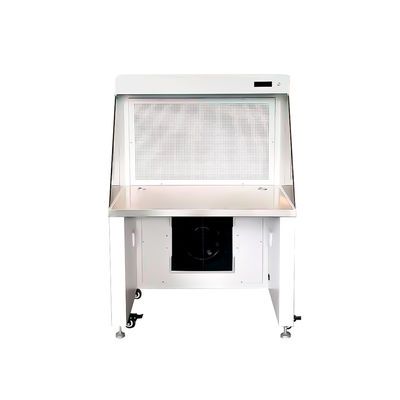 Capuz laminar de fluxo de aço inoxidável Capuz horizontal de fluxo de ar com filtro Hepa