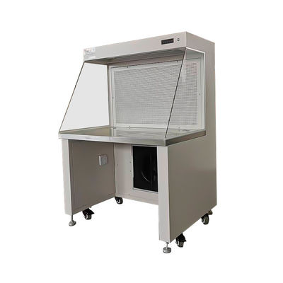 Capuz de fluxo de ar laminar horizontal de aço inoxidável para laboratório