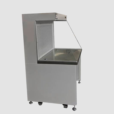 Capuz de fluxo de ar laminar horizontal de aço inoxidável para laboratório
