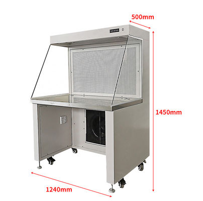 MRJH Capuz de Fluxo de Ar Horizontal Chapa Branca de Pintura de Forno a Frio SS Banco de Trabalho de Fluxo de Ar Laminar