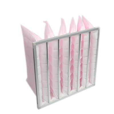 Filtro de ar de alta capacidade antibacteriano Filtração de sala limpa Hepa ISO9001