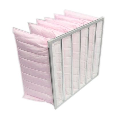 Filtro de ar de alta capacidade antibacteriano Filtração de sala limpa Hepa ISO9001
