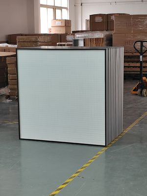 Filtro HEPA silencioso e de poupança de espaço Filtro de ar multi-velocidade rápido H13 H14 U15 U16