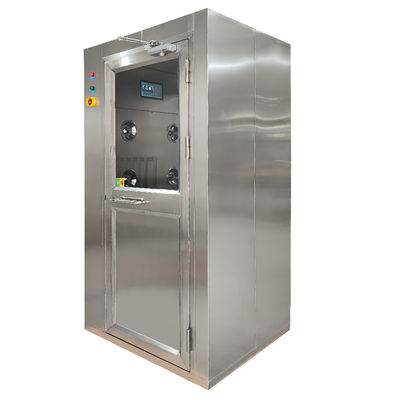 SS 201 Sala de chuveiro de ar Sopradores unilaterais 380V 220V Com porta giratória