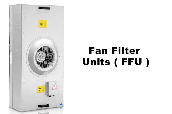 Unidade de filtro de ventilador de sala limpa antiestática Hepa Fluxo de ar de alta velocidade para laboratório