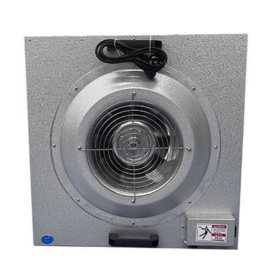 110V/120V FFU Unidade de filtro de ventilador de sala limpa com conexão seca de execução/falha reservada e tamanho 575x575x285mm