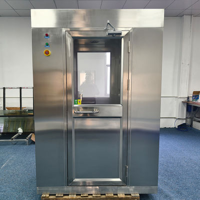 Equipamento de sala limpa com 3 bicos de chuveiro de névoa, botão de parada de emergência e certificação ISO,CE,UL,RoHS