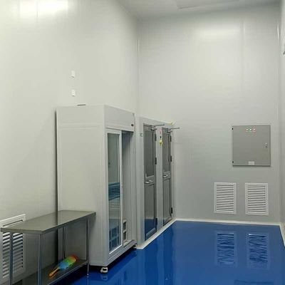 Sala limpa modular personalizada com fornecimento de ar fresco, classe 1000-1000000 e conformidade ISO5-ISO9 para processamento de alimentos