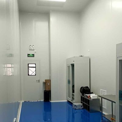 Sala limpa personalizada ISO5~ISO9 com 10%-30% de ar fresco e temperatura controlada para ambientes estéreis