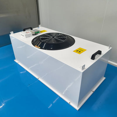Placa de zinco aluminizada desmontável FFU Purificador de ar Placa de pintura a frio Sala limpa H13 U17