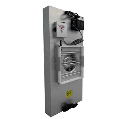 Equipamento de sala limpa FFU de chapa de zinco aluminizada para controlo estático e filtração elevada