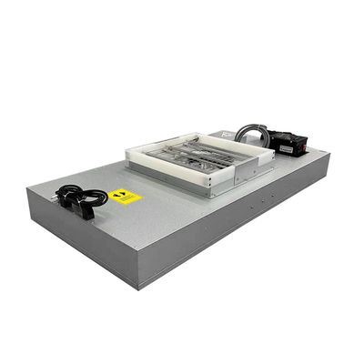 Equipamento de sala limpa FFU de chapa de zinco aluminizada para controlo estático e filtração elevada