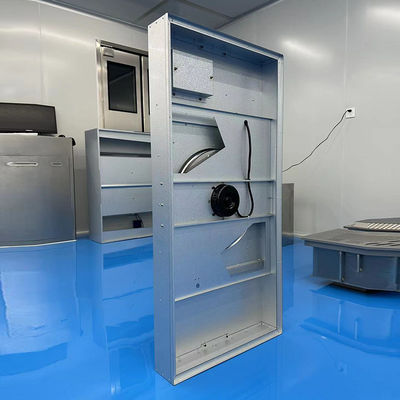 Equipamento de sala limpa FFU com velocidade de ar HEPA 0,45-0,75 m/s e controlo estático